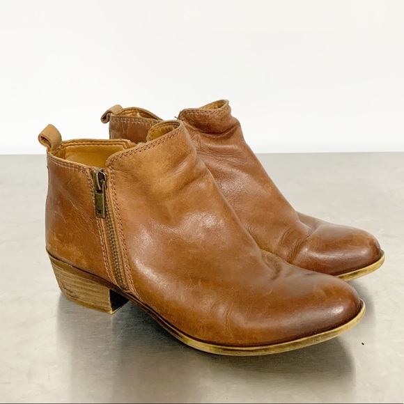Lucky Brand Shoes - Lucky Brand | Basel Brown Leather Ankle Booties
